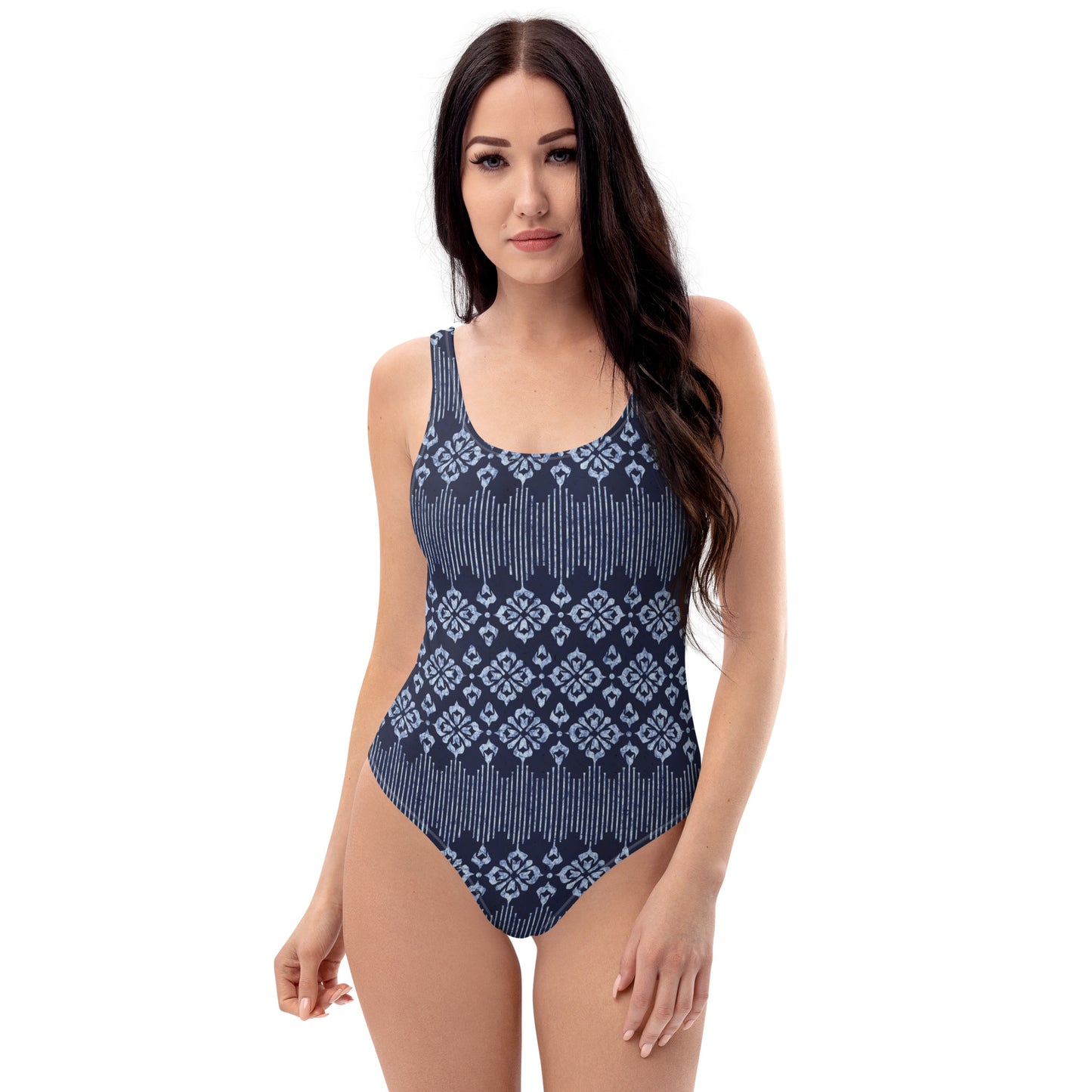 Indigo Batik - One-Piece Women Swimsuit