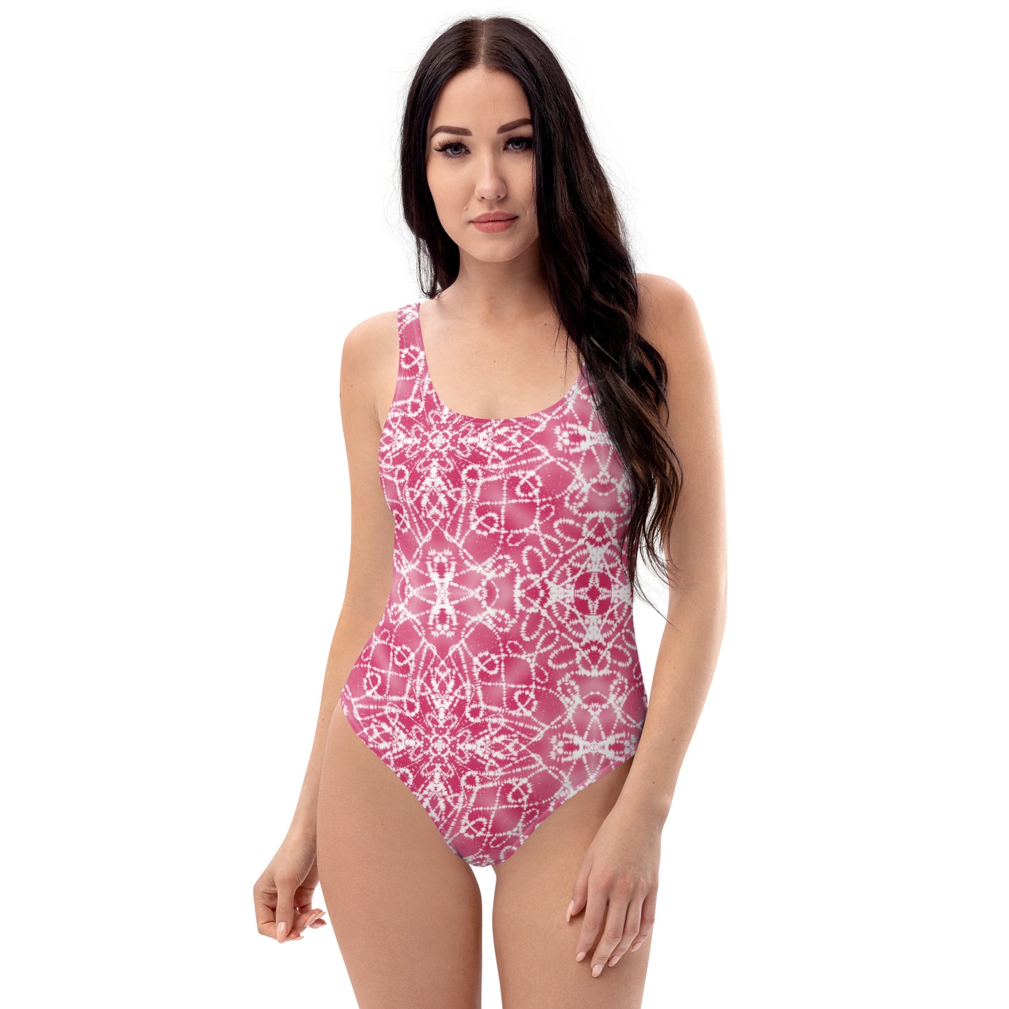 Batik - Pink - One-Piece Women Swimsuit