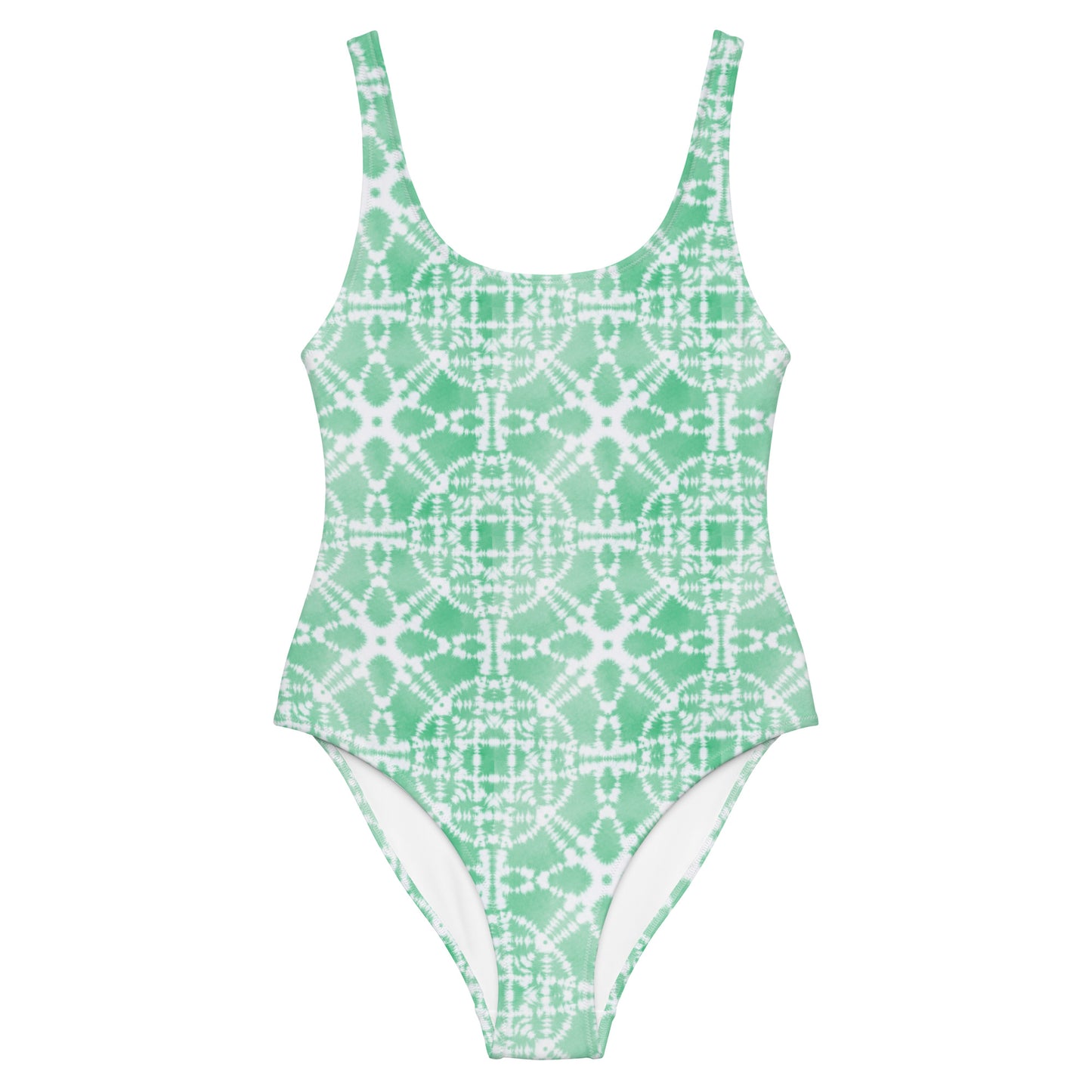 Green Batik - One-Piece Women Swimsuit