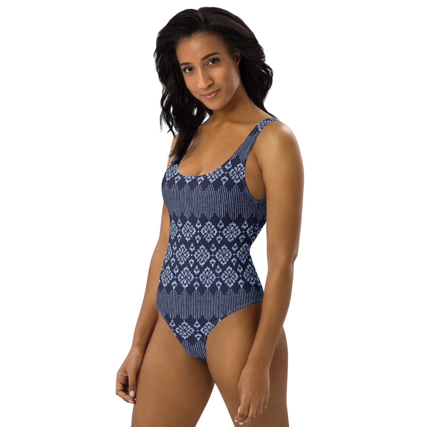 Indigo Batik - One-Piece Women Swimsuit
