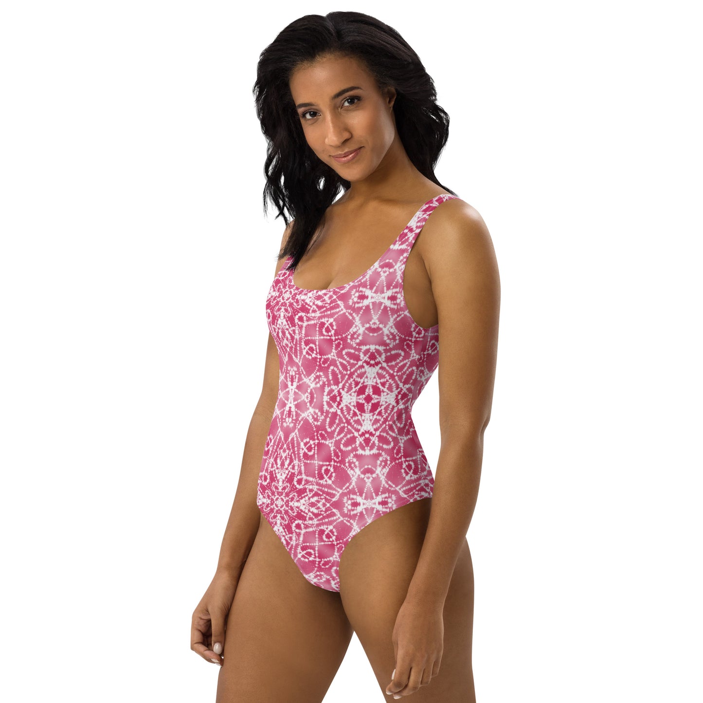 Batik - Pink - One-Piece Women Swimsuit