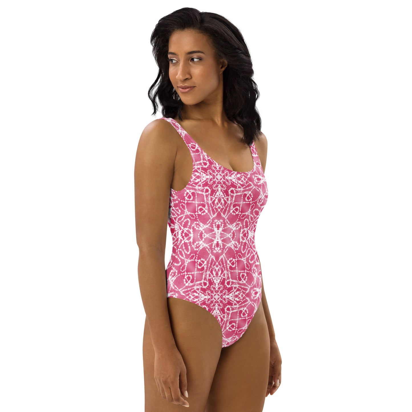 Batik - Pink - One-Piece Women Swimsuit