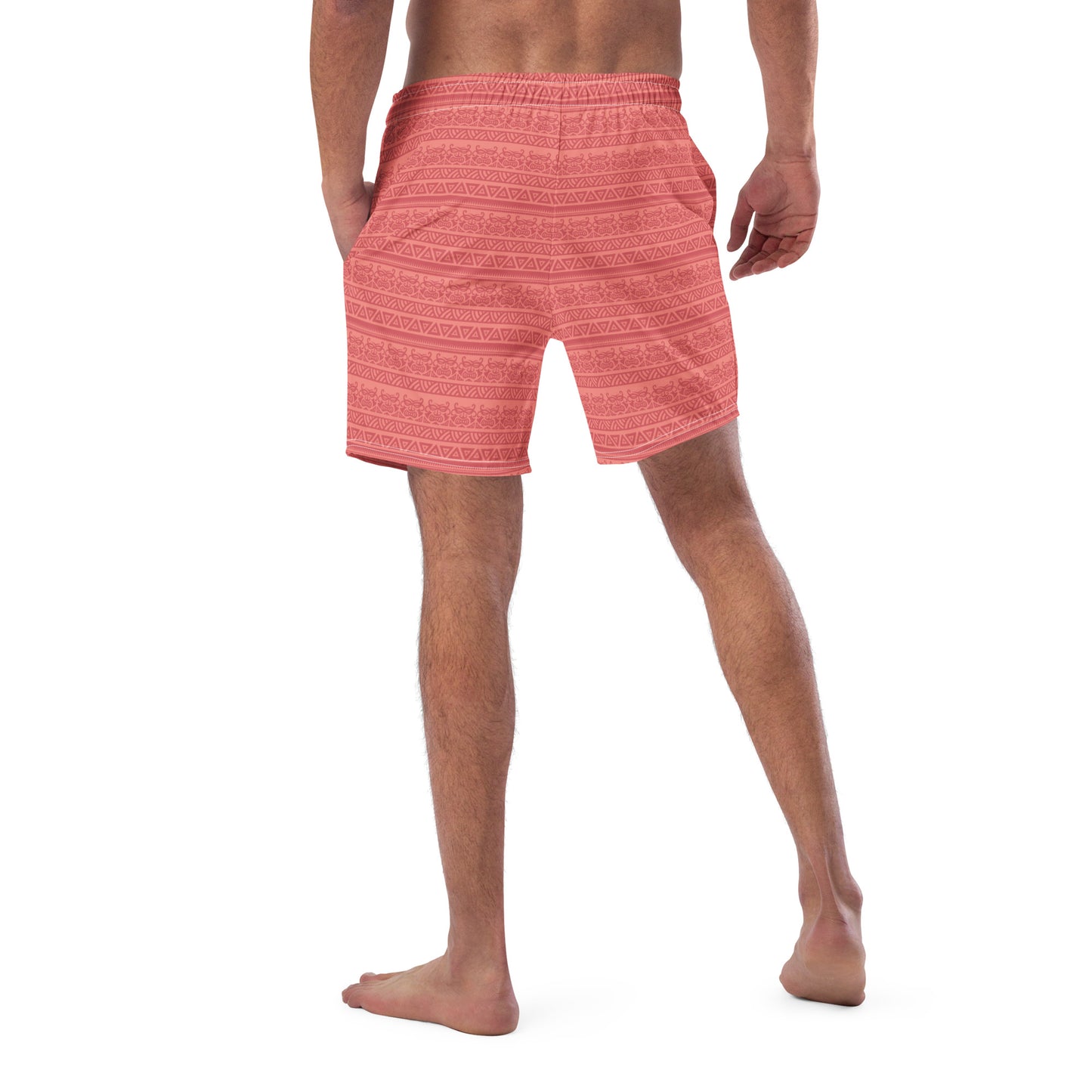 Tribal Red - Swim Trunks