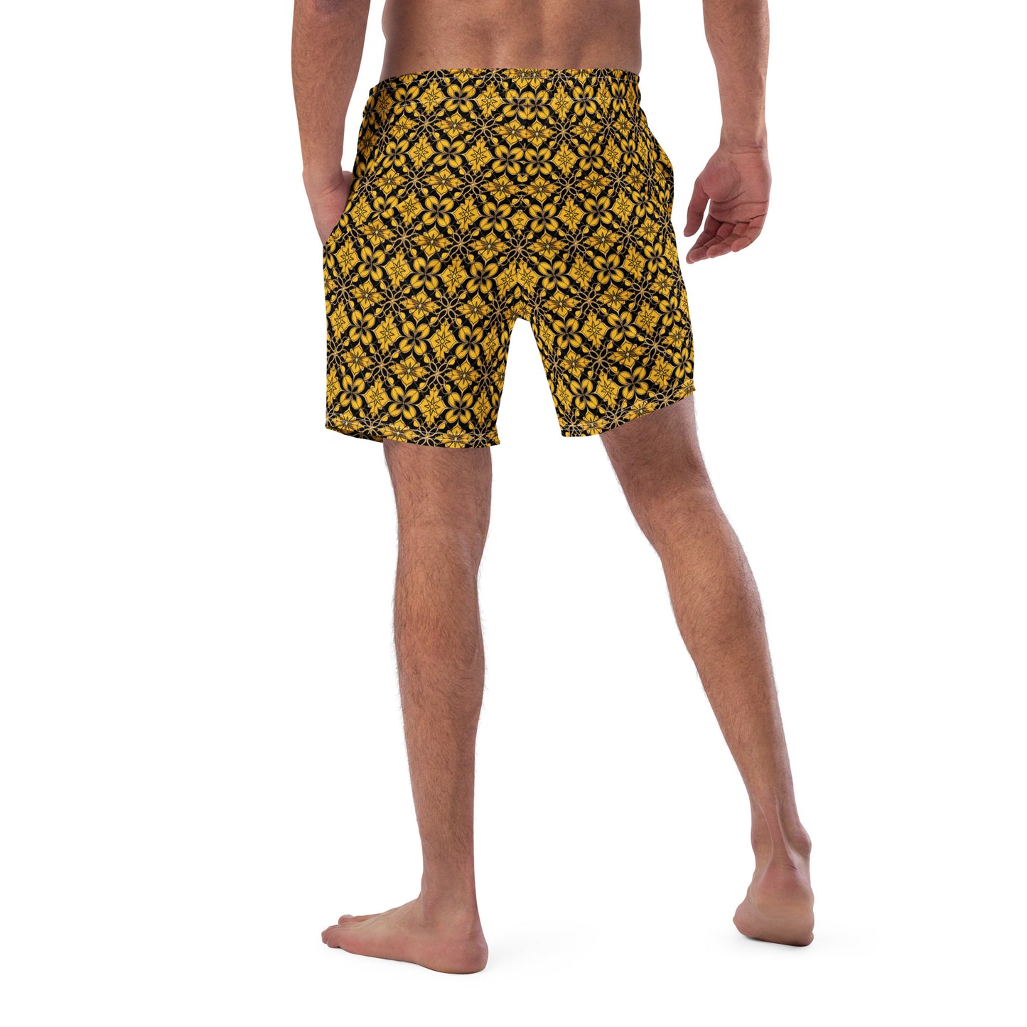 Yellow Moroccan - Swim Trunks