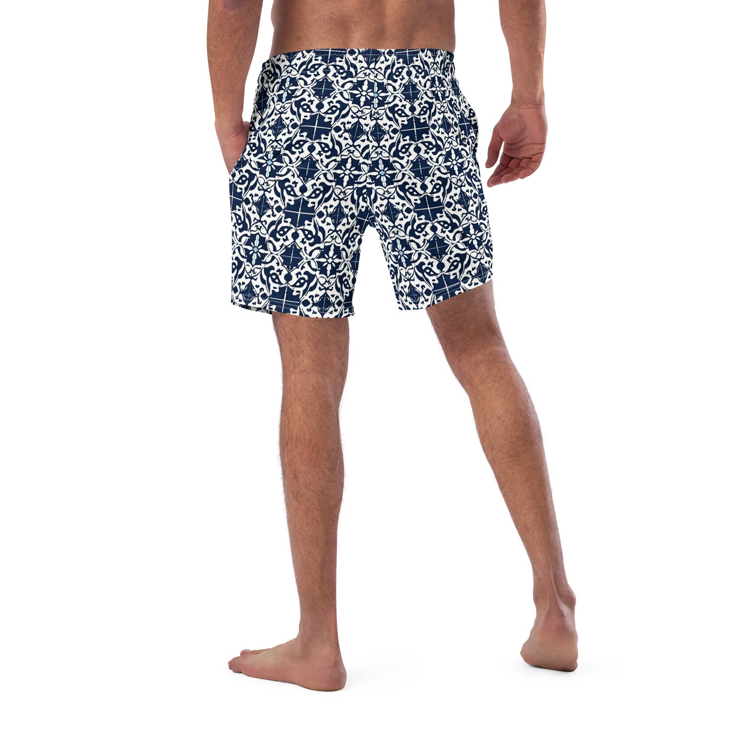Blue Moroccan - Swim Trunks