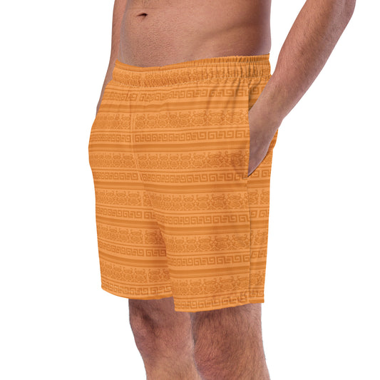 Tribal Orange - Swim Trunks