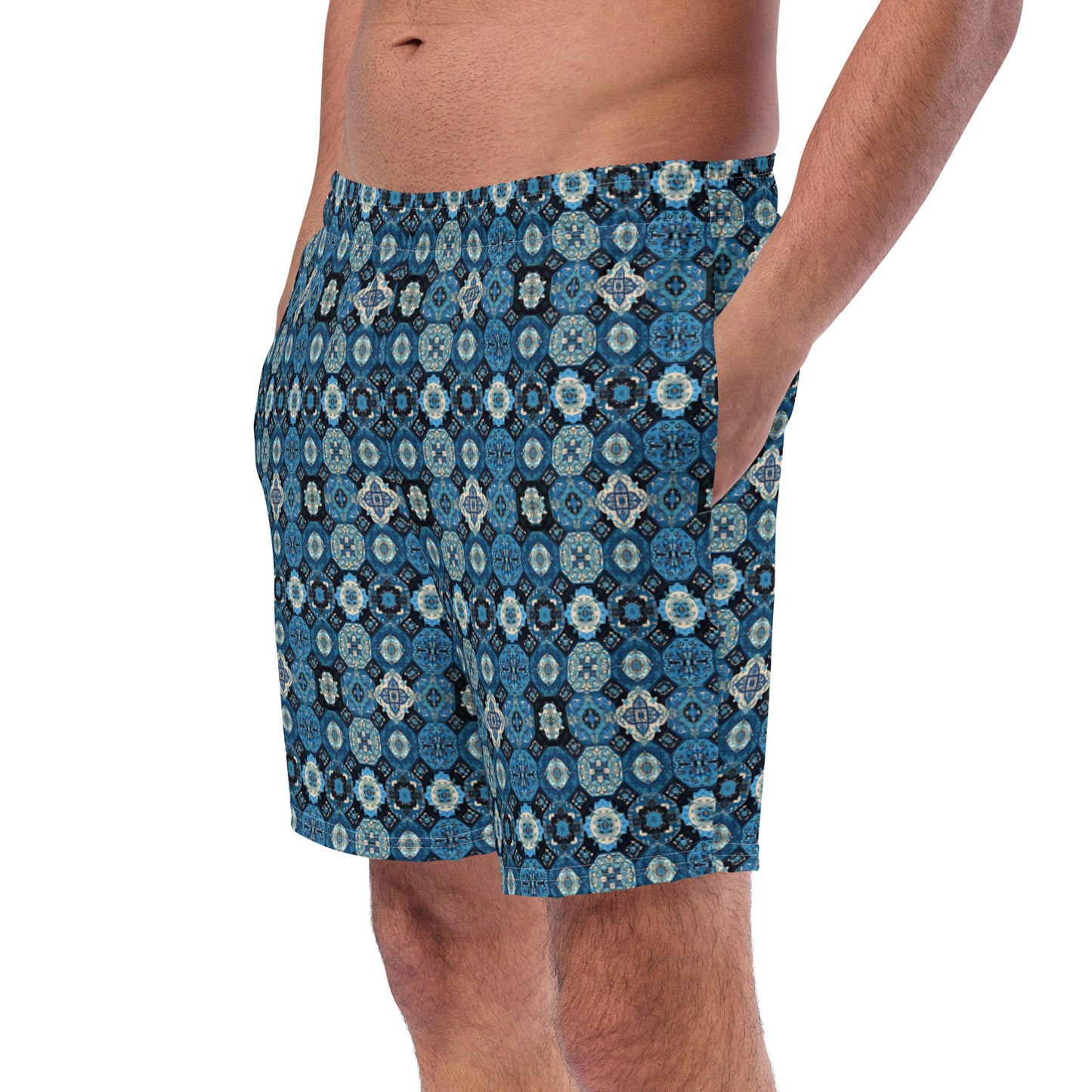 Blue Moroccan - Swim Trunks