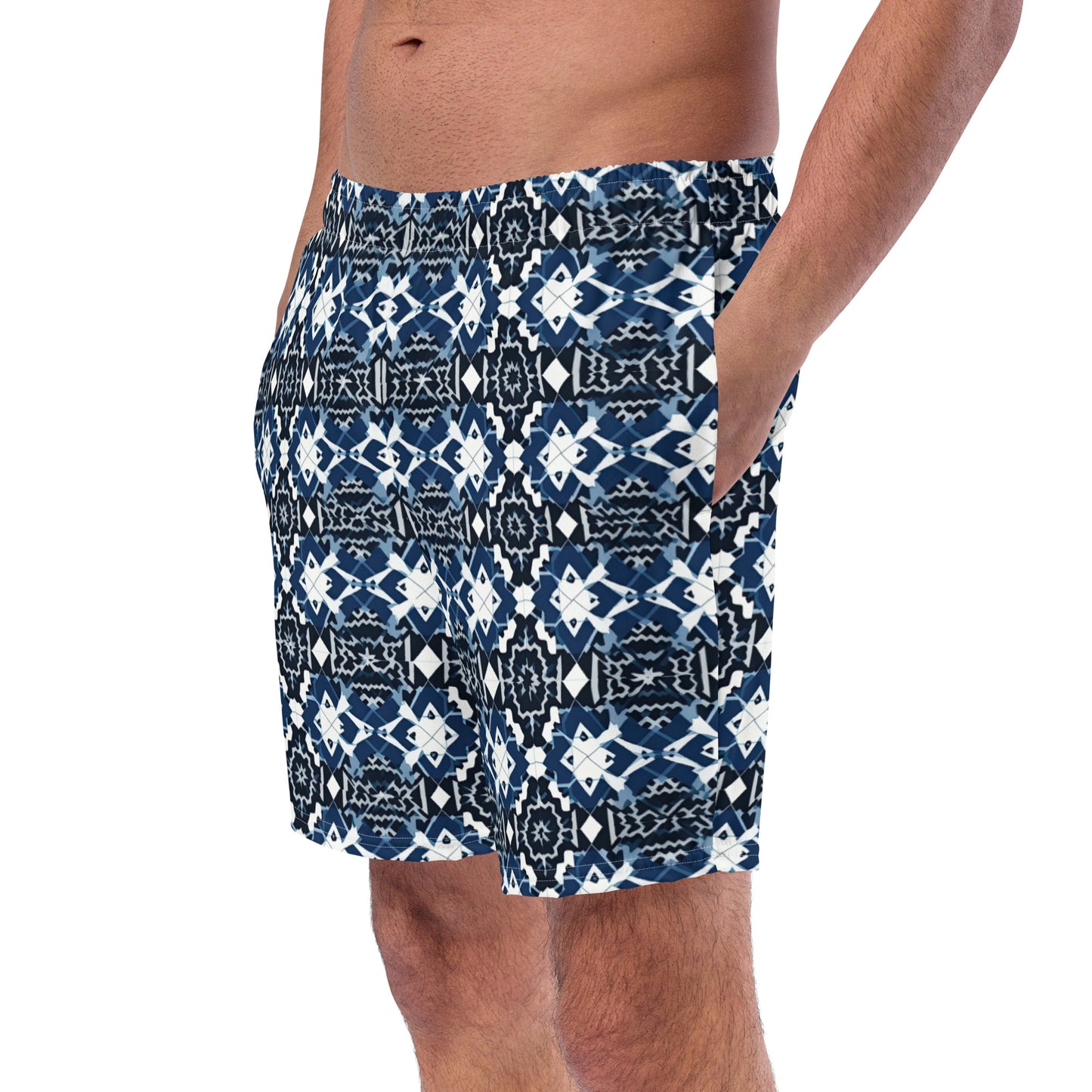 Blue Moroccan - Swim Trunks