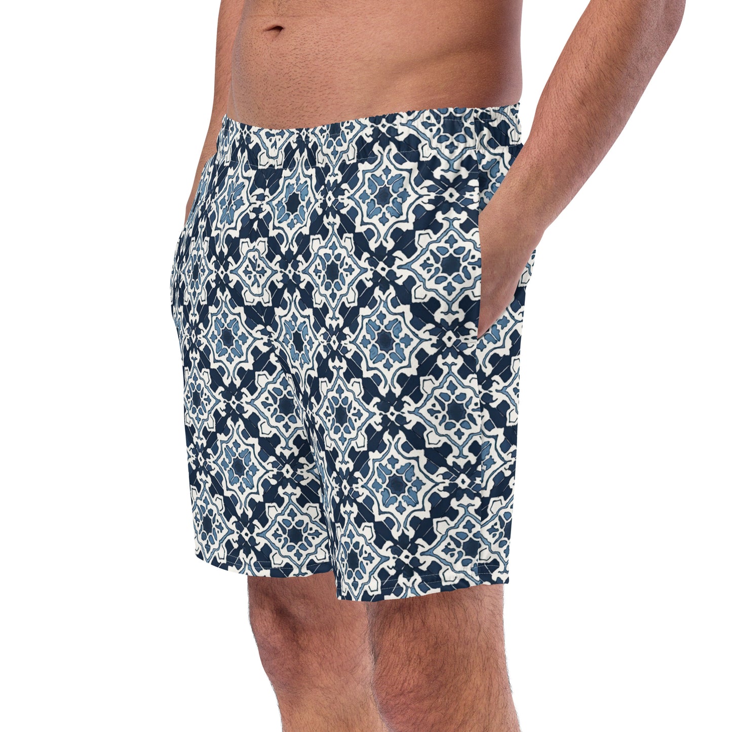 Blue Moroccan - Swim Trunks