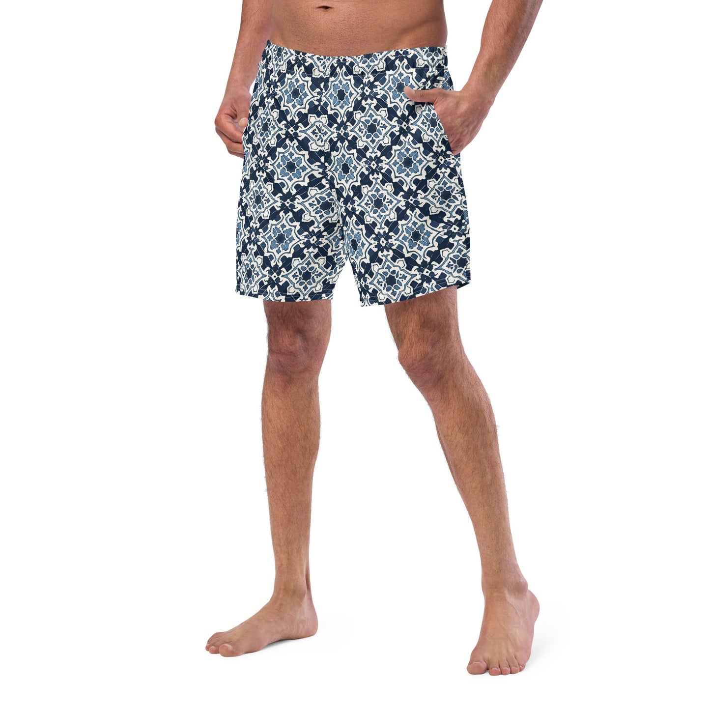 Blue Moroccan - Swim Trunks