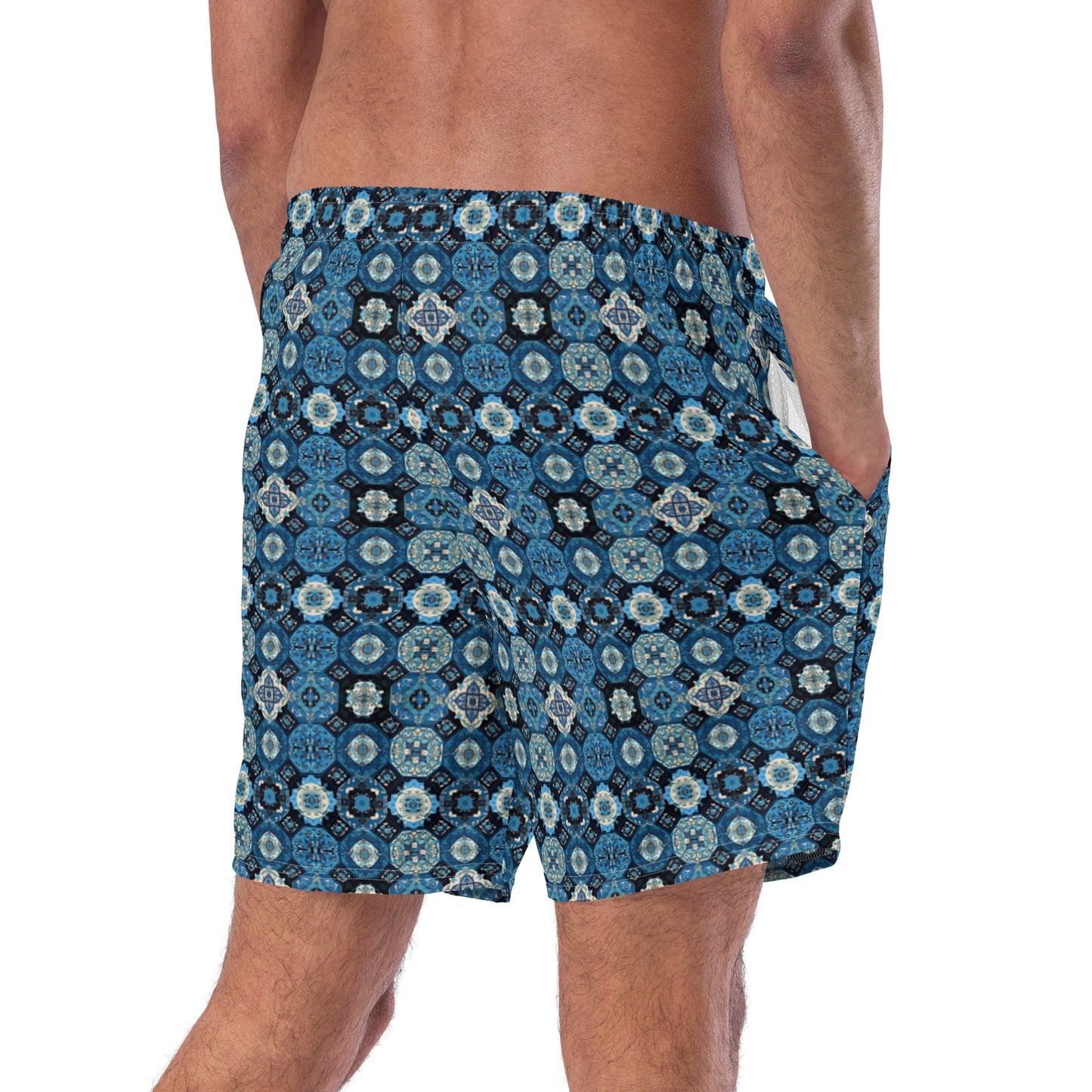 Blue Moroccan - Swim Trunks