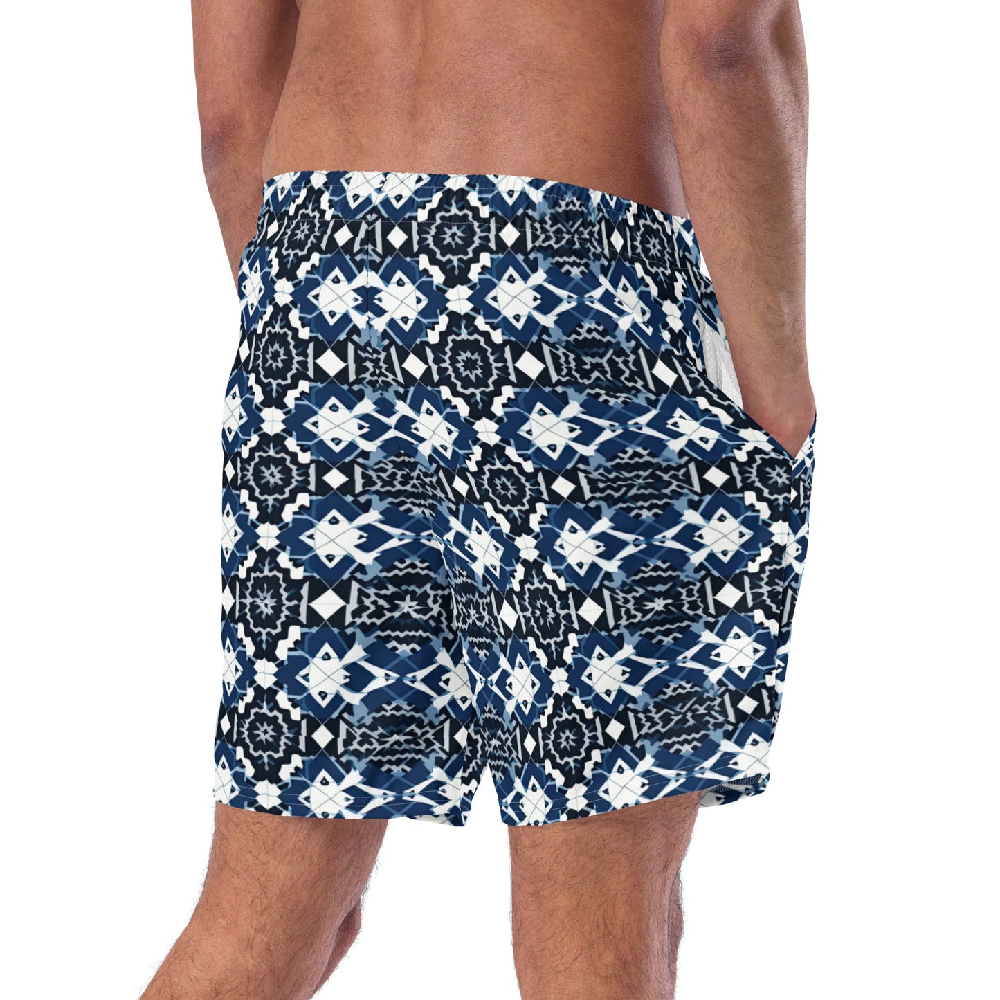 Blue Moroccan - Swim Trunks