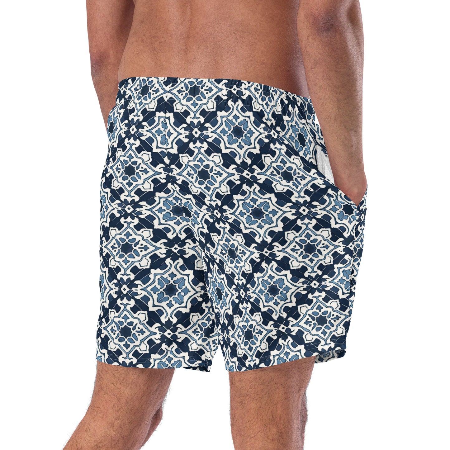 Blue Moroccan - Swim Trunks