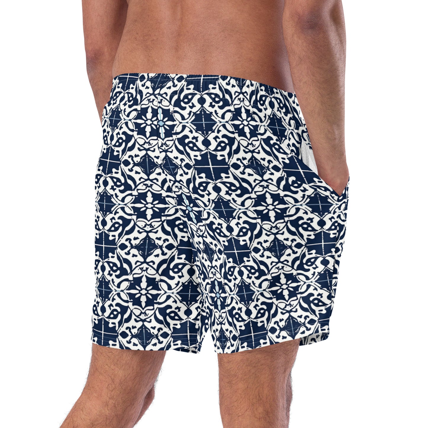 Blue Moroccan - Swim Trunks