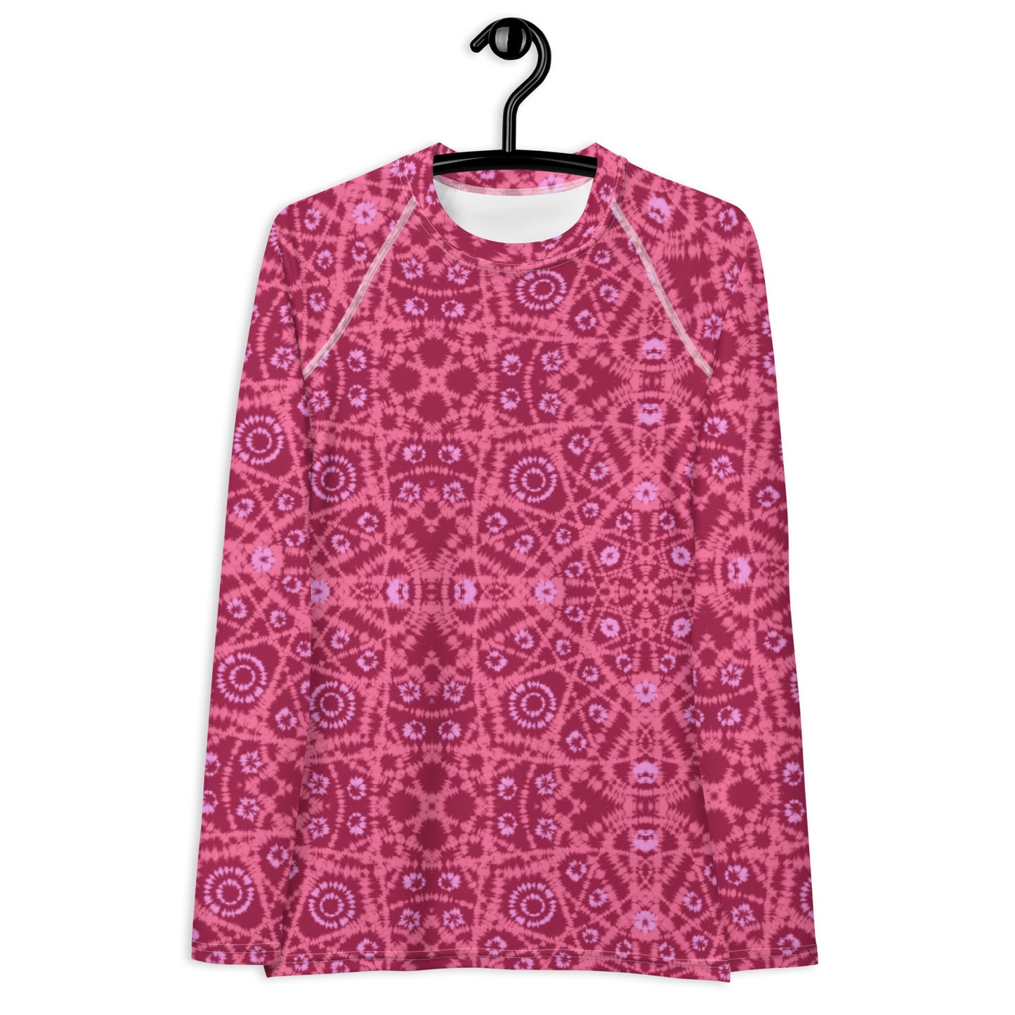 Batik - Red and Pink - Women's Rash Guard