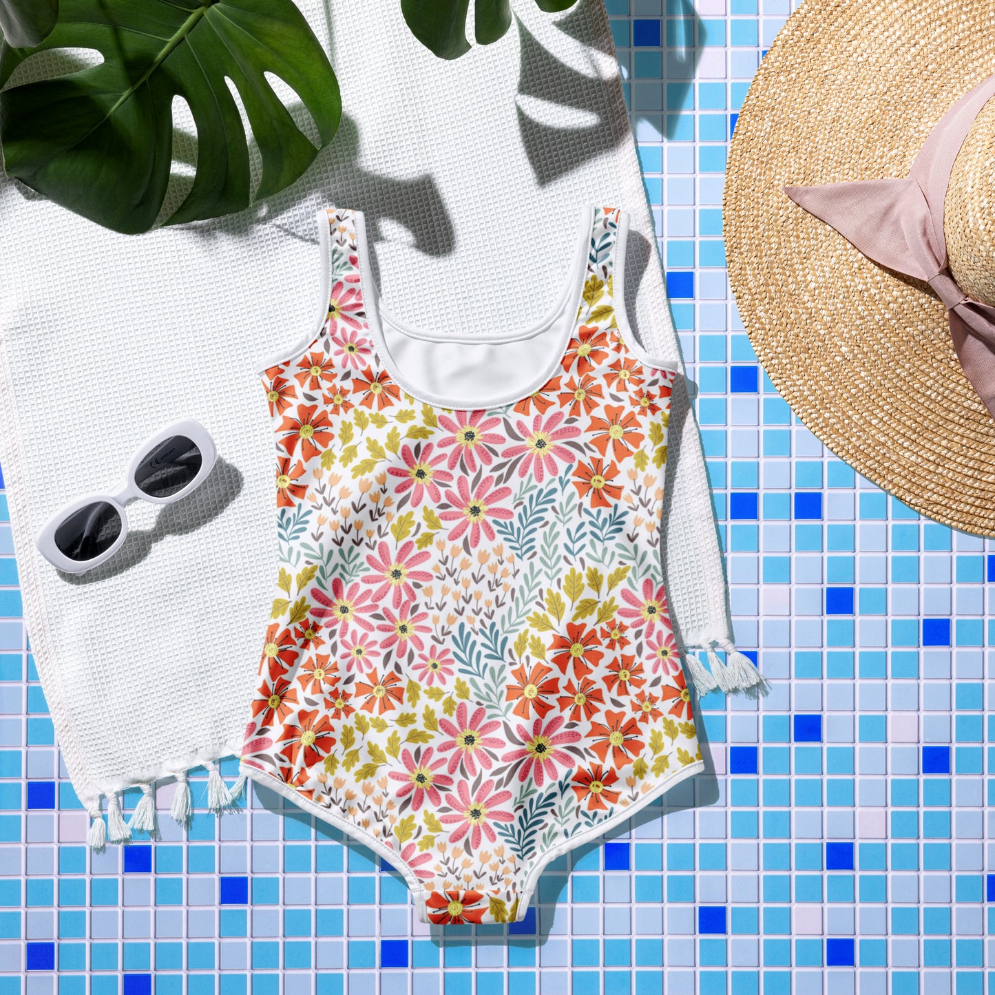 Flowers - Youth Swimsuit