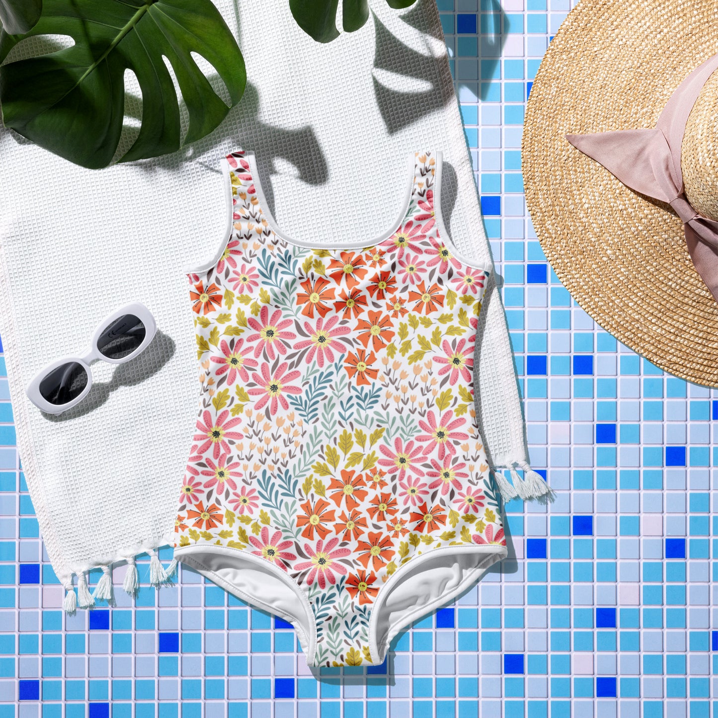 Flowers - Youth Swimsuit