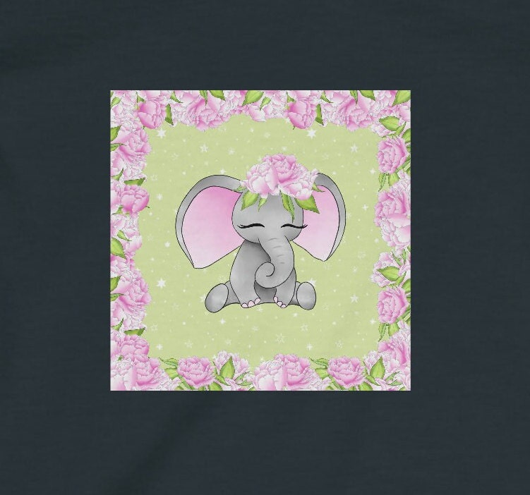 Pink Elephant - Infant Fine Jersey Tee
