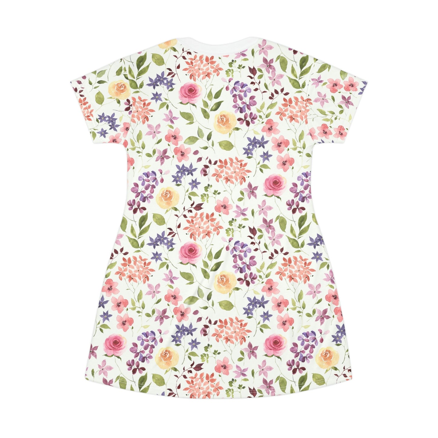 T-Shirt Dress - Multicolor Floral