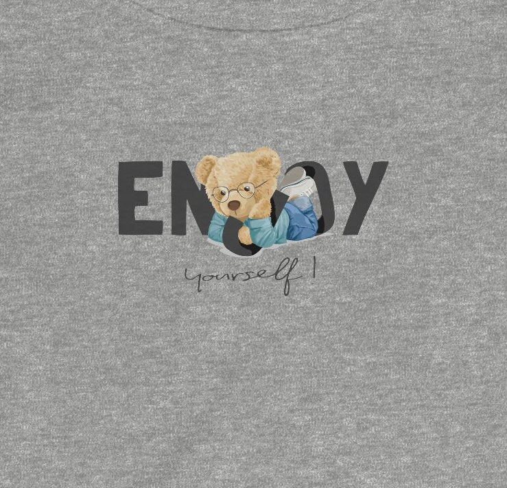 Enjoy Yourself Bear - Infant Fine Jersey Tee