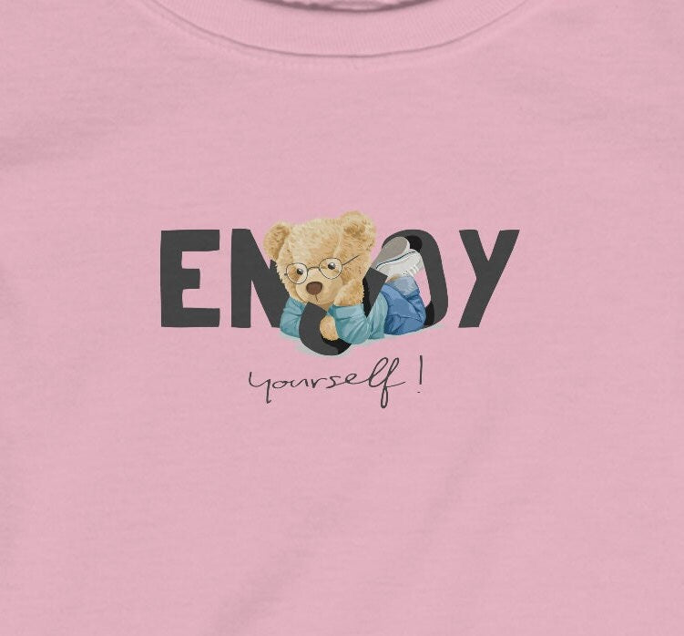 Enjoy Yourself Bear - Infant Fine Jersey Tee