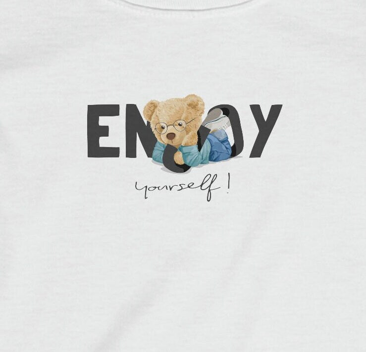 Enjoy Yourself Bear - Infant Fine Jersey Tee