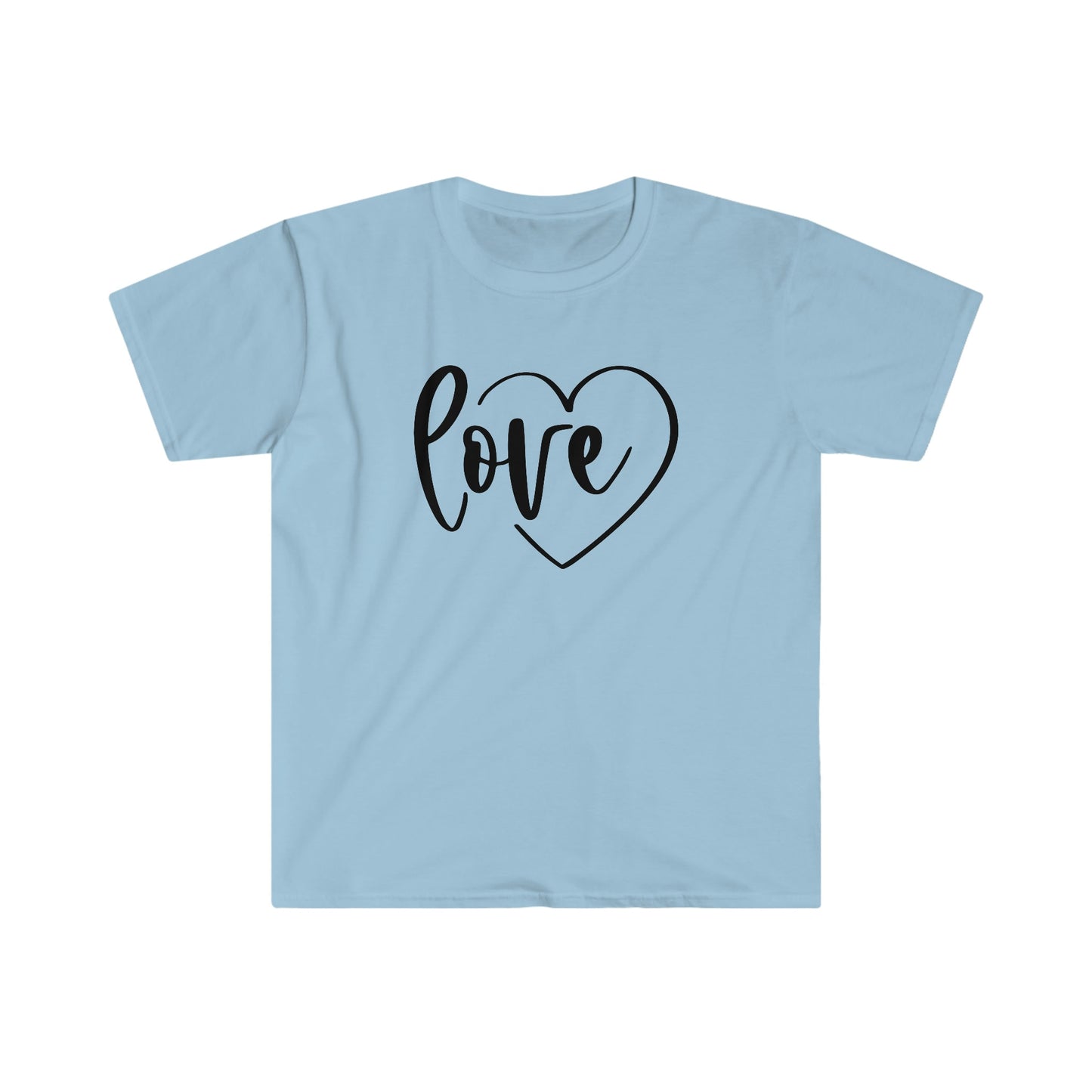 Unisex Softstyle T-Shirt - Love Heart