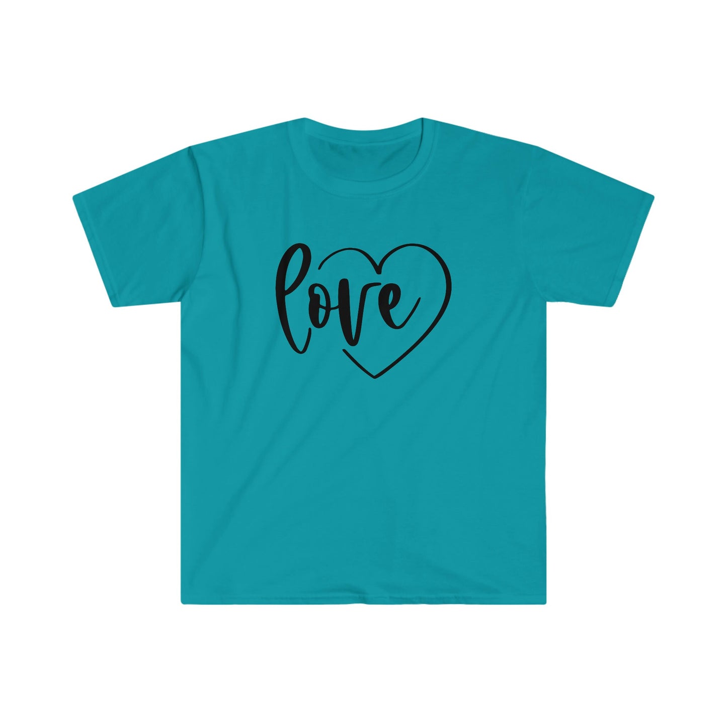 Unisex Softstyle T-Shirt - Love Heart