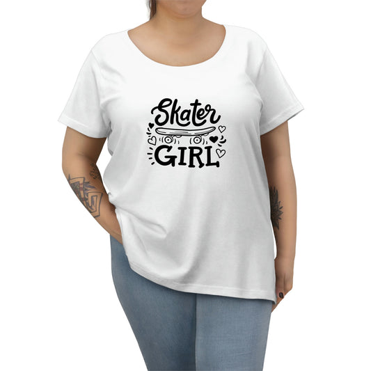 Skater Girl - Women's Curvy Tee