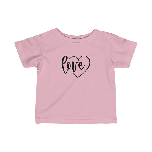 Love Heart - Infant Fine Jersey Tee