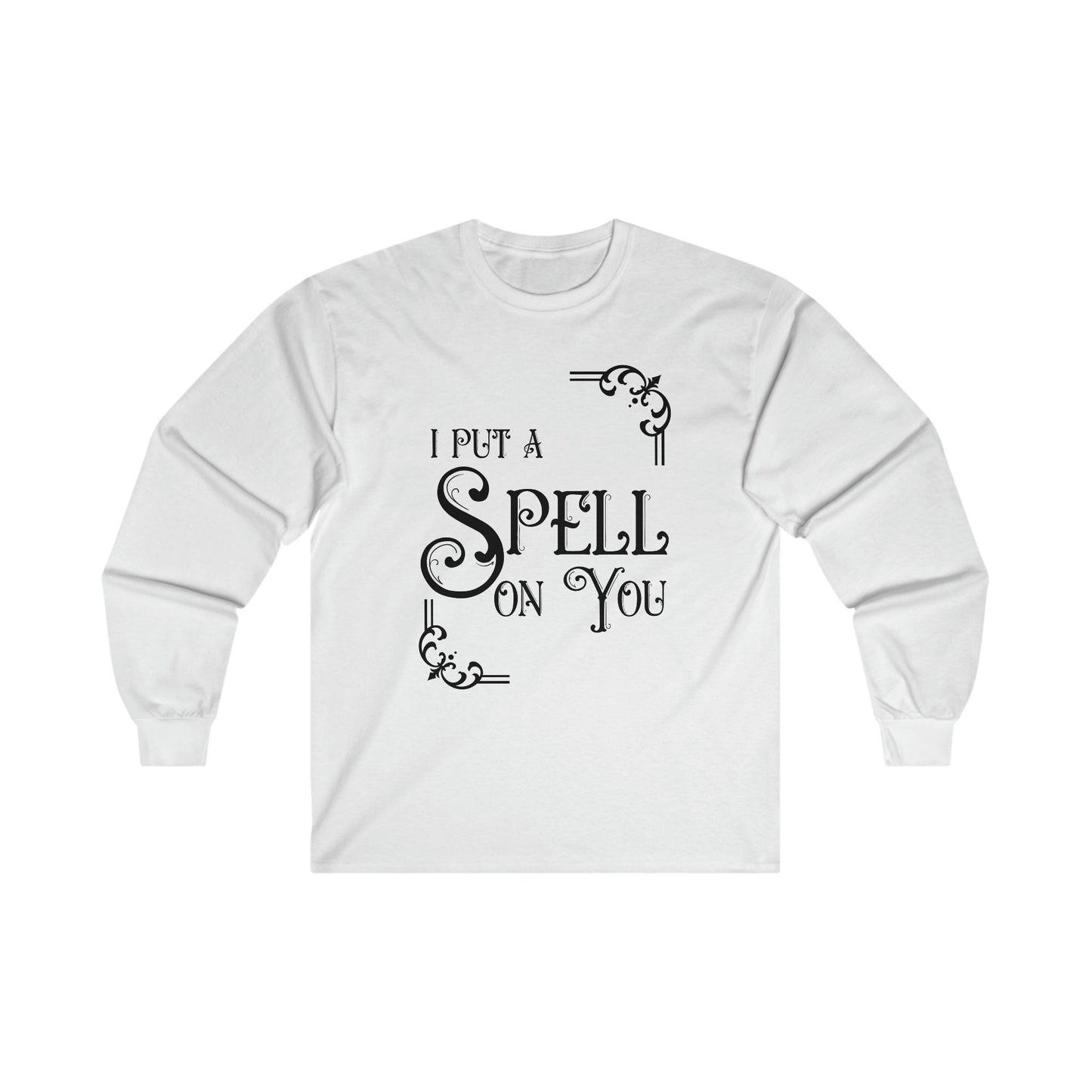 Halloween - I Put a Spell on You - Witches - Trick or Treat - Mystical - Vintage - Ultra Cotton Long Sleeve Tee
