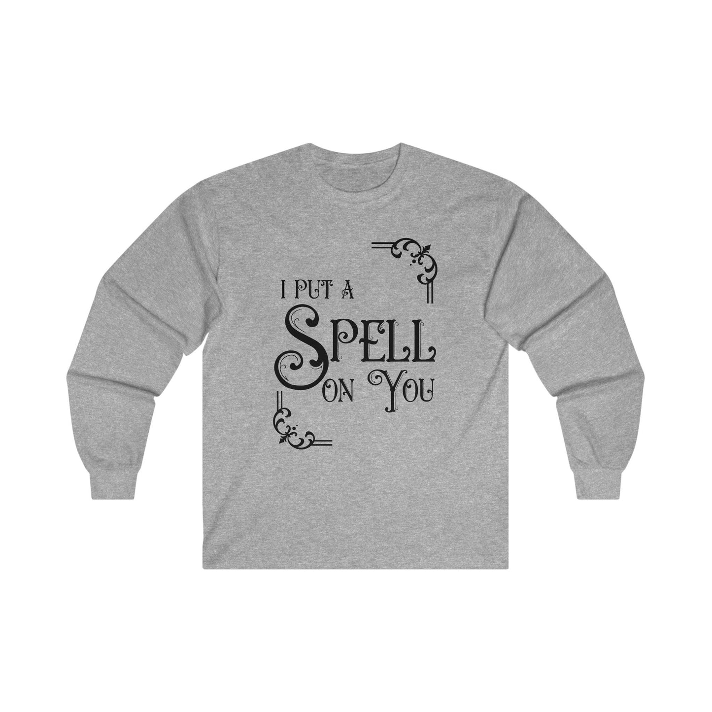 Halloween - I Put a Spell on You - Witches - Trick or Treat - Mystical - Vintage - Ultra Cotton Long Sleeve Tee