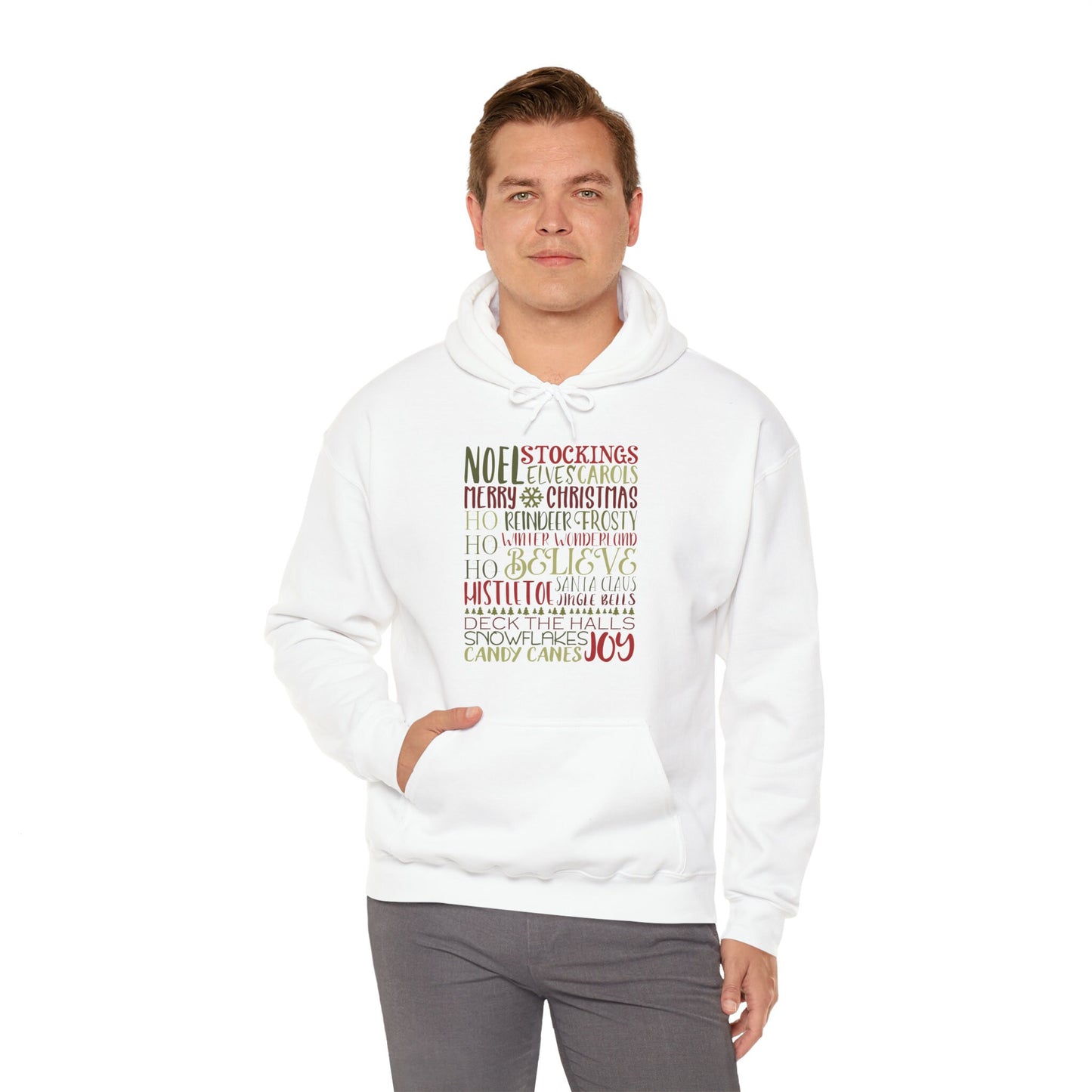 Christmas Subway - Funny Christmas - Unisex Heavy Blend™ Hooded Sweatshirt