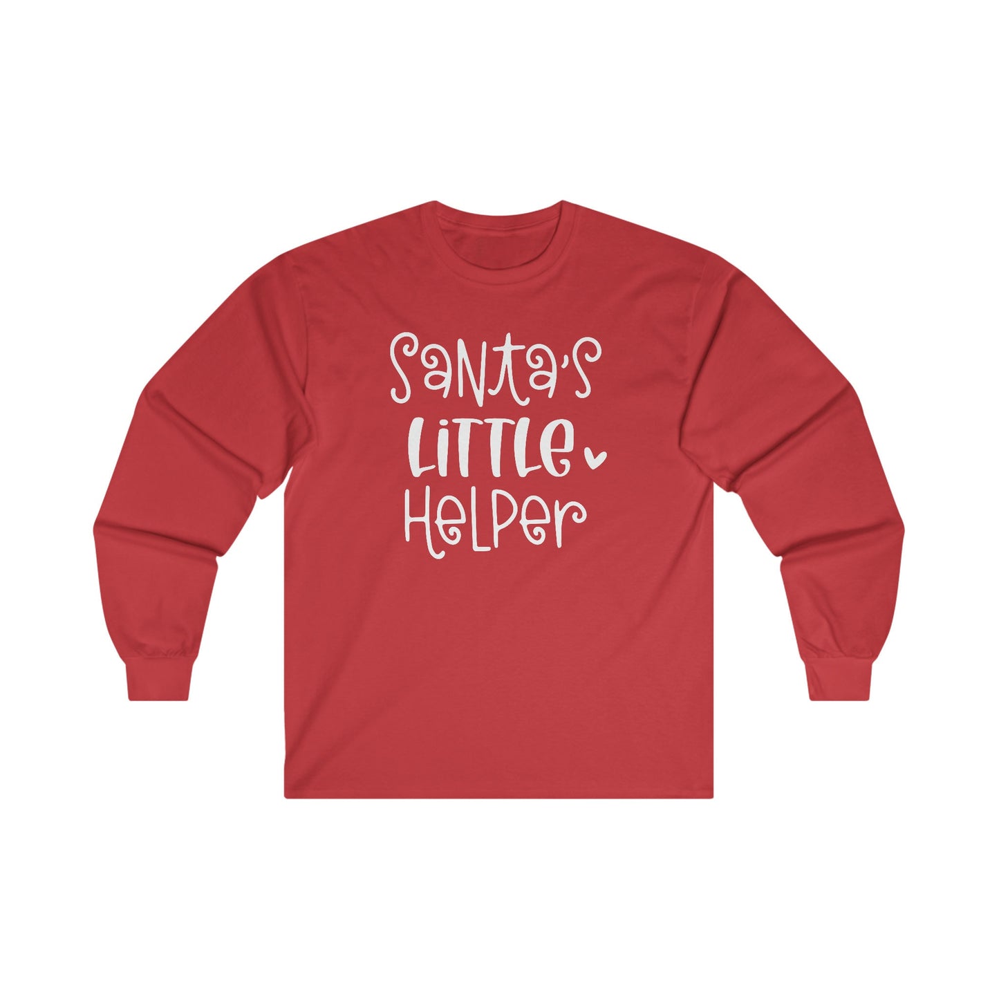 Santa's Little Helper - Funny Christmas - Ultra Cotton Long Sleeve Tee