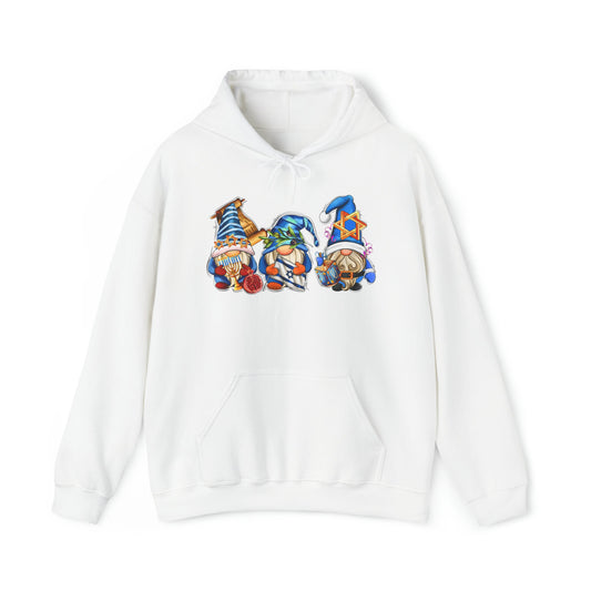 Hanukkah - Adorable Gnomes - Fun Hanukkah - Celebrate Hanukkah - Unisex Heavy Blend™ Hooded Sweatshirt