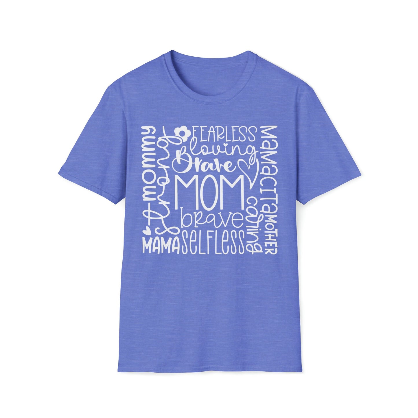 Mom Qualities Subway - Best Mom - Celebrate Mom - Strong Woman - Mom Humor - Unisex Softstyle T-Shirt