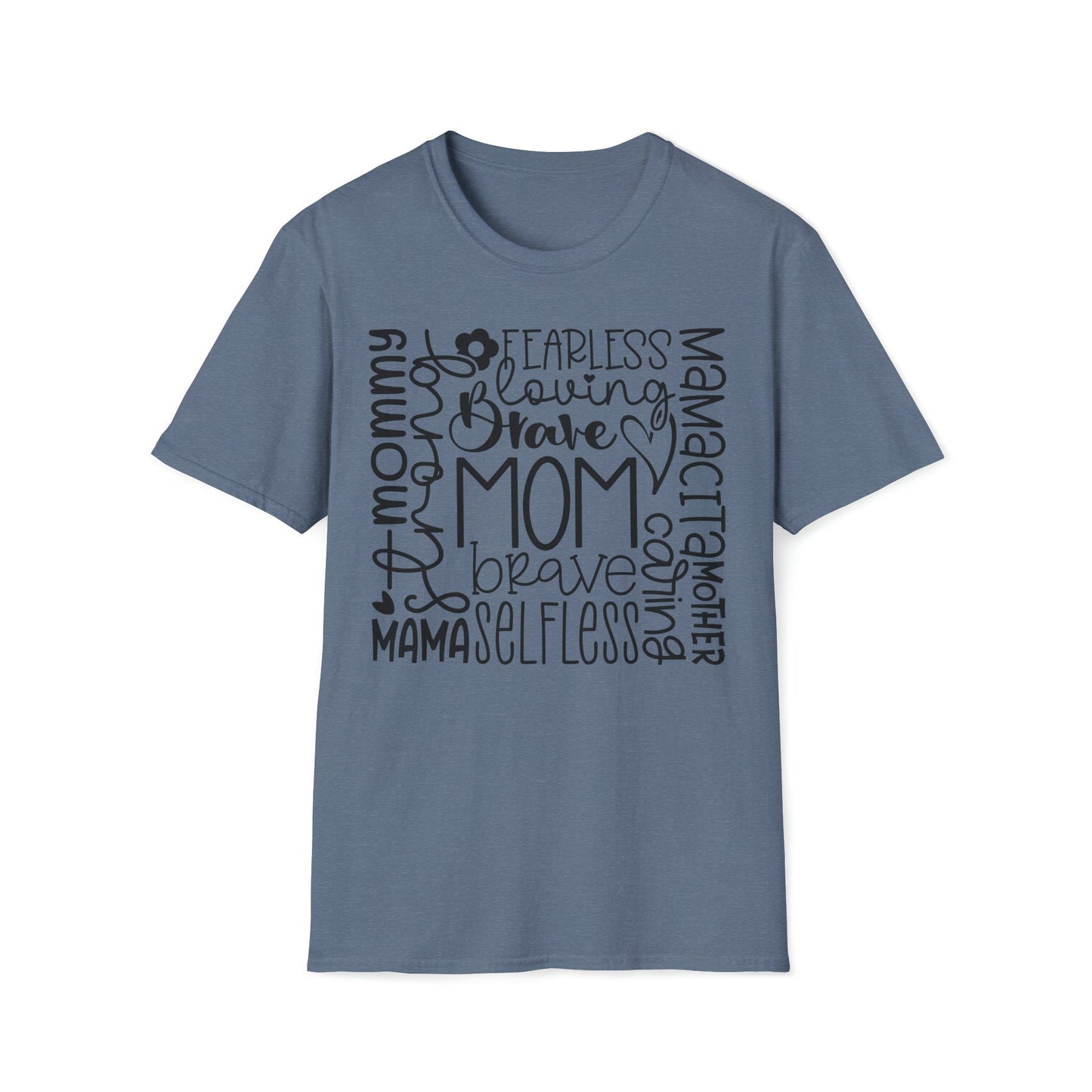 Mom Qualities Subway - Best Mom - Celebrate Mom - Strong Woman - Mom Humor - Unisex Softstyle T-Shirt