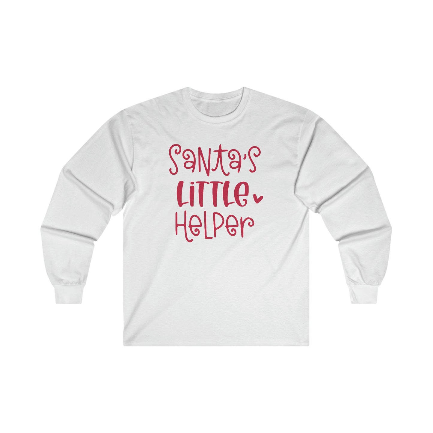 Santa's Little Helper - Funny Christmas - Ultra Cotton Long Sleeve Tee